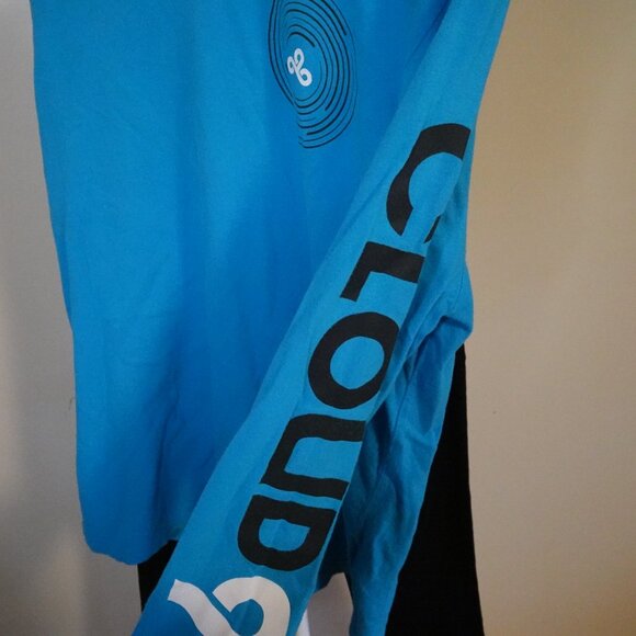 Cloud 9 x Puma Longsleeve Tshirt in Hawaiian Blue - Picture 4 of 6